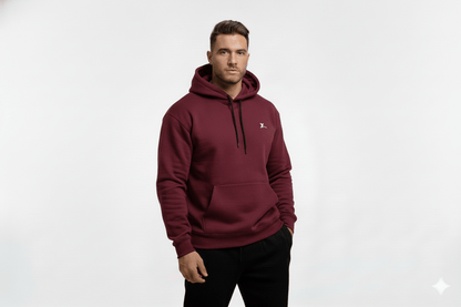 PRINTED DROP SHOULDER HOODIE FOR MEN - Zarvoux