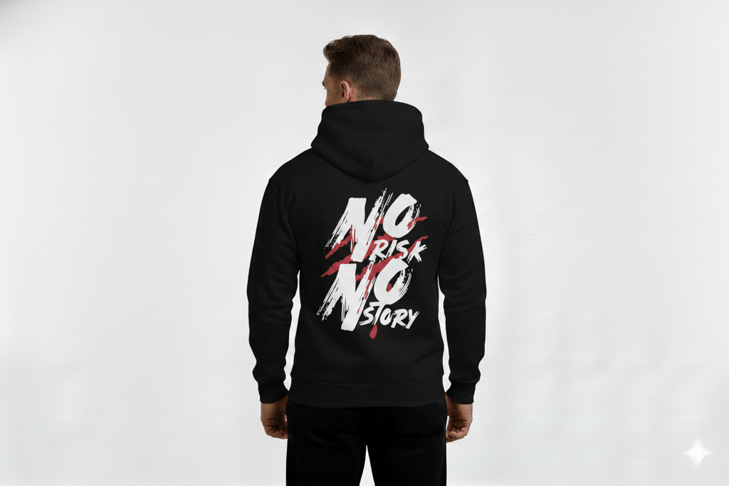 PRINTED DROP SHOULDER HOODIE FOR MEN - Zarvoux