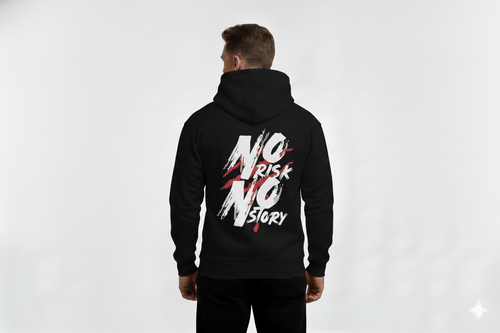 PRINTED DROP SHOULDER HOODIE FOR MEN - Zarvoux