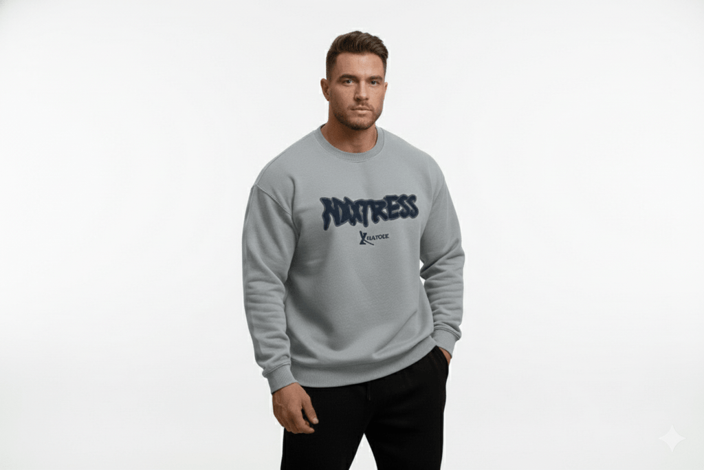 Printed Sweatshirt for Men – Winter Beggie Sweatshirt - Zarvoux